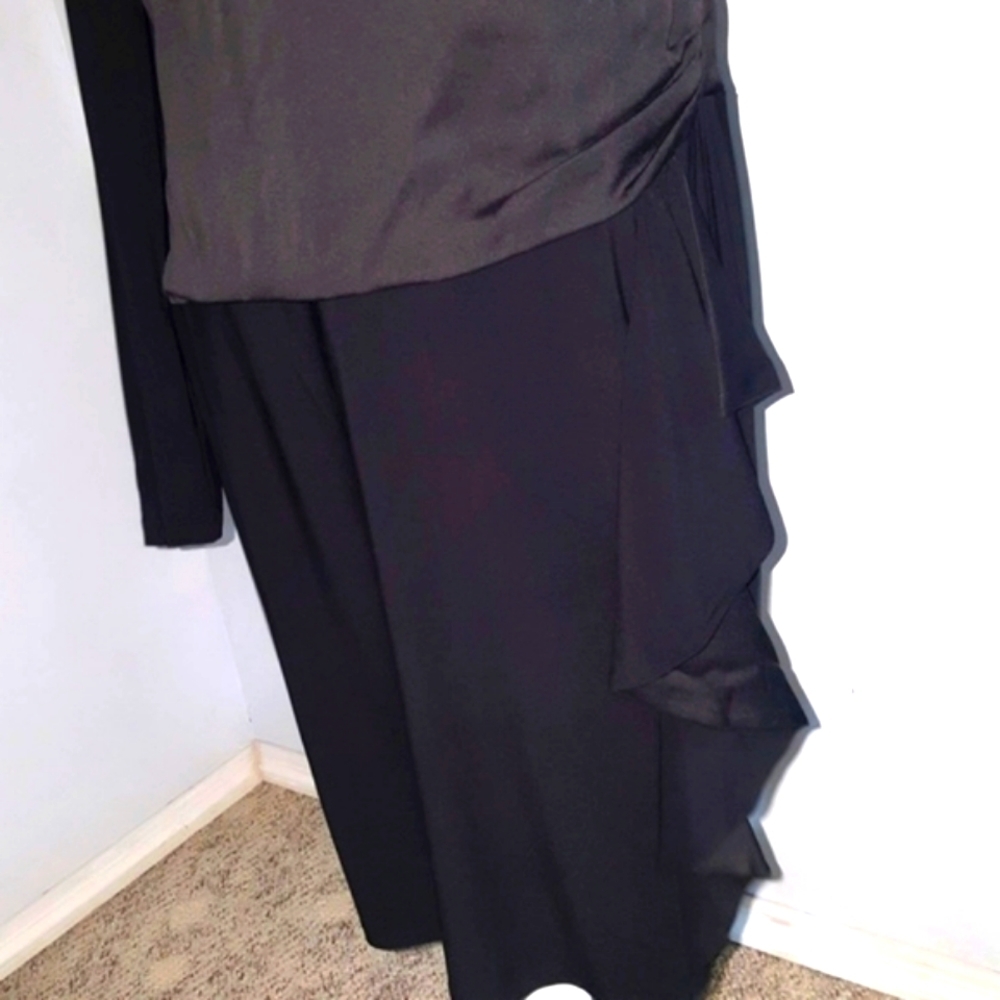 Chaps Black  Dress - Picture 3 of 7
